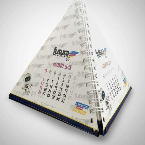 CALENDARIO PIRAMIDE WIRE-O  