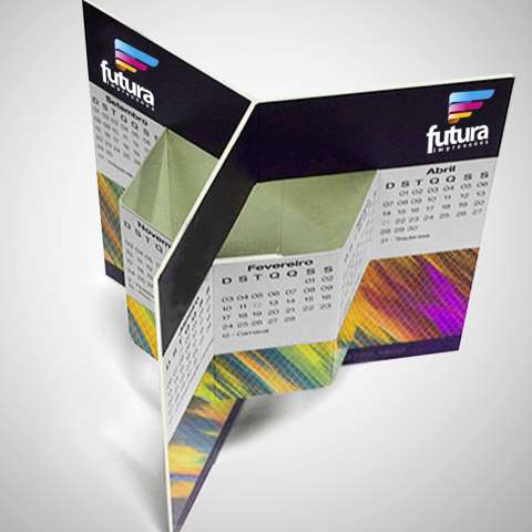 CALENDÁRIO TRIEDRO 3D