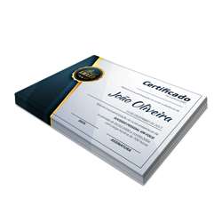 Certificados 21x29,7  Couche 300g